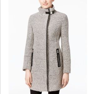 Calvin Klein Asymmetrical Coat 
